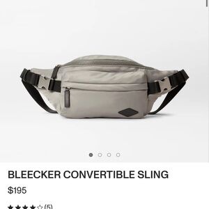 MZ Wallace Gray Convertible Sling Bag